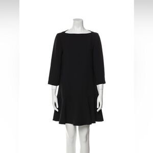 Kate Spade Black Boat Neck Mini Dress 2
